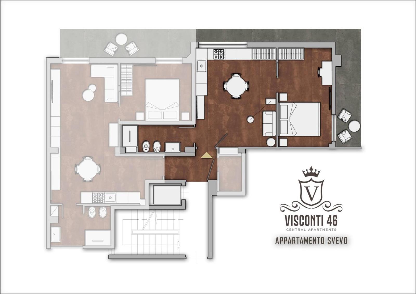 Visconti 46 Central Apartments Bari Exterior photo